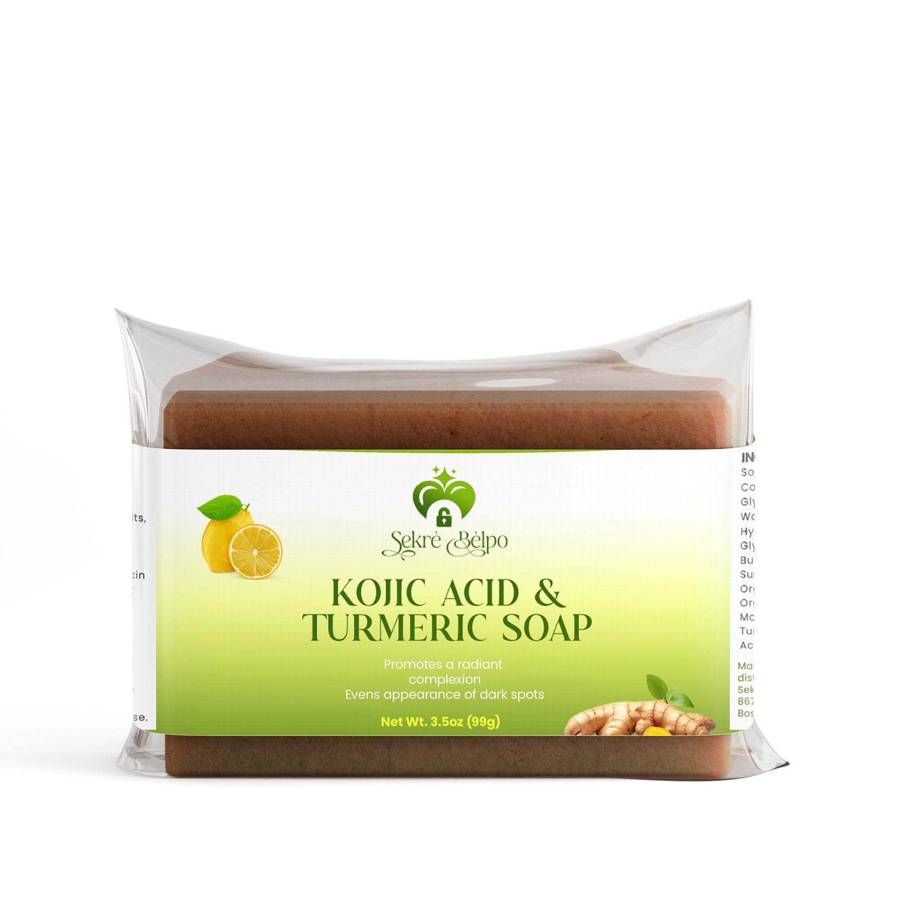 Kojic Acid & Turmeric Soap